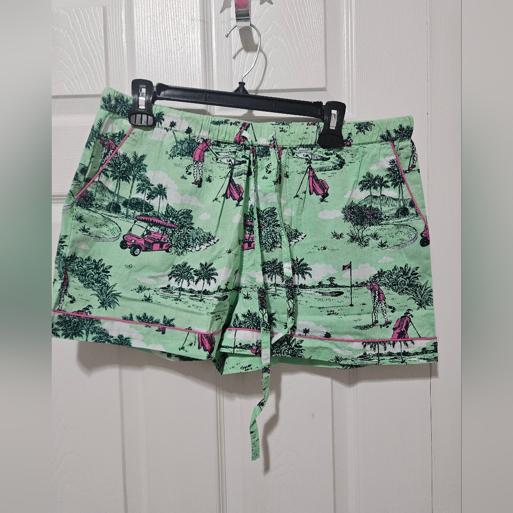 Printfresh Golf Toile Pajamas NWT XL Petite - Picture 5 of 5